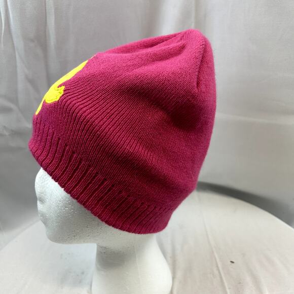 Pink Toddler Stocking Cap with Duck Soft liner acrylic polyester - Picture 3 of 5